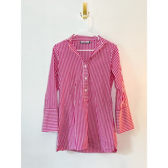 CK Bradley Size XS Striped Tunic - Picture 1 of 5